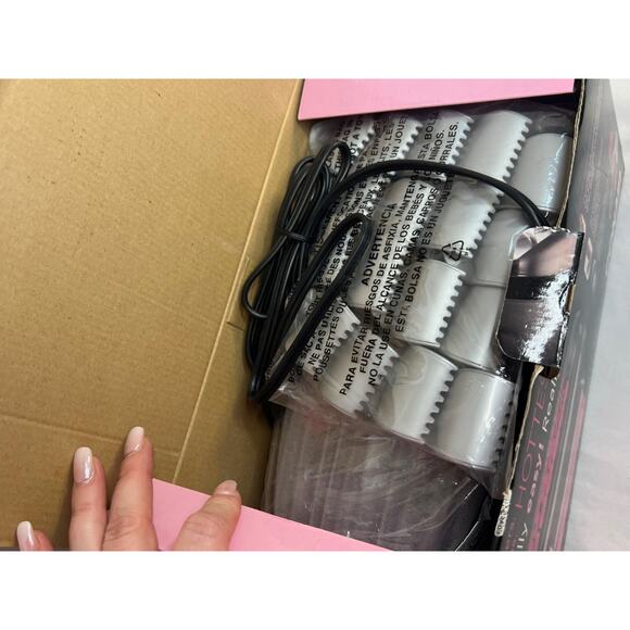 Conair Hot Clips 20 Rollers Set w/ Clips Fast Heat Up, 3 Sizes NIB! - Picture 5 of 8